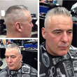 Faded Up Sweep Hairstyle for Men