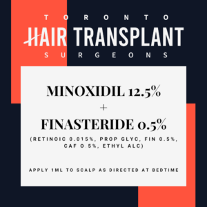 minoxidil 12.5% + caffeine + finasteride 0.5%