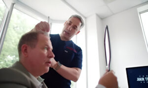 Applying PRP to the Scalp